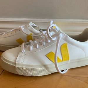 Yellow VEJA sneakers